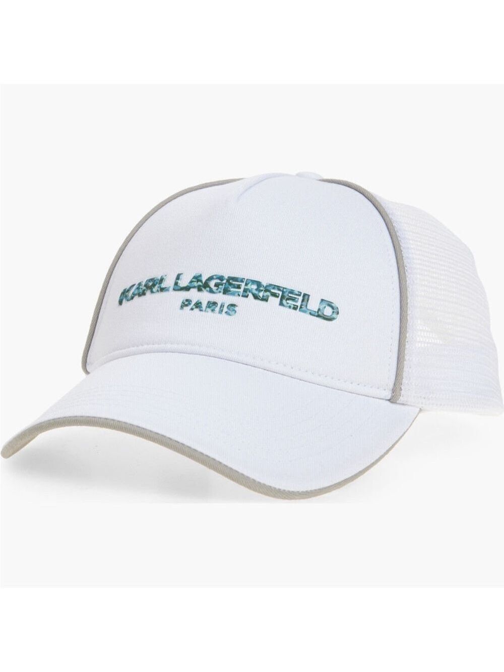 Karl Lagerfeld White and Blue Cap